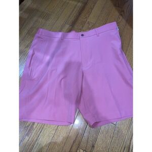 Walter Hagen‎ Size 36 Mens Perf 11 9" Golf Short Pink Wrinkle Resistant